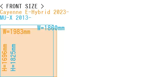 #Cayenne E-Hybrid 2023- + MU-X 2013-